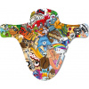 Rie:sel Design Schlamm:PE - stickerbomb Eyecatcher uni