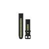 Garmin Silikonový remienok QuickFit 20 - Black/Electric Lime