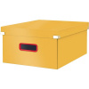 Leitz Cosy Click & Store veľkosť L, 36,9 x 20 x 48,2 cm, žltá