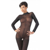 Mandy Mystery lingerie Čierny Catsuit