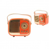 Bluetooth reproduktor retro rádio BS-52D oranžové