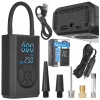 Kompresor do auta/na bicykel 4000mAh, 84W,10 barov, GEKO