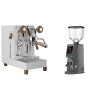 Lelit MaraX3 PL62X3, white + Eureka Atom W 75, grey