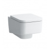 Laufen PRO S RIMLESS WC závesné, bez oplachového kruhu, hlboké splachovanie, biela LCC H8209624000001