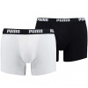 Boxer shorts Puma Basic M Boxer 2P 521015001 301 (53413) White/Silver S