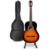Max SoloArt Klasická akustická gitara so gitarovým stojanom - Farba Sunburst