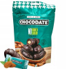 DATLE v čokoláde s mandľami 90 G Pralinky Čokoláda BEZ CUKRU