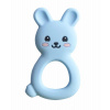Martons hryzátko z potravinárského silikónu BUNNY - Light blue
