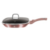 Berlinger Haus Grilovacia panvica s titánovým povrchom a pokrievkou 28cm I-ROSE COLLECTION BH/6028