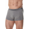 Brubeck BX10430 Pánské boxerky COMFORT WOOL tmavě šedé XL