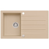 ALVEUS CZ CORTINA 130 - 55 béžová (860x500mm)+sifón pop-up F
