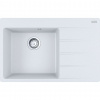 Franke Centro Fragranitový drez CNG 611-78 TL/2, 78x50 cm, biela-ľad 114.0637.512