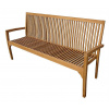 ASKO Záhradná lavica pevná RIVIERA 180 cm (teak)