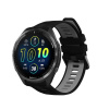 kwmobile silikonový náhradní řemínek pro Garmin Forerunner 965 / 955 / 945 / 745, černá / šedá (kwmobile Strap for Garmin Forerunner 965 / 955 / 945 / 745 Watch Strap - Silicone Replacement Watch Band