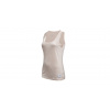 SENSOR MERINO LITE dámské triko bez rukávu mottled beige L