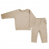 KOALA Dojčenské tričko s dlhým rukávom a tepláčikmi Bello beige Veľ. 62