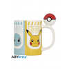 ABYstyle Hrnček PokémonKanto starters 3D Pokeball 460 ml