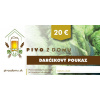 Darčekový poukaz Darčekový poukaz - 20€