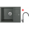 Sinks Drezy AMANDA 650 Titanium + Vitalia GR G11572