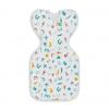 Love To Dream Zavinovačka Swaddle UP, veľkosť XS, abeceda, ETAPA 1, EcoVero, 9343443104623