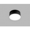 LED2 1010153DT Stropné svietidlo BUTTON II LED, 12W, 3000K/4000K, 1200lm, IP20, čierna, TRIAC