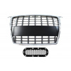 Maska Audi A3 8P S8-Style Chróm-čierna 05-09