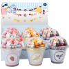 small foot Dřevěné korálky Candy 1ks červená ks