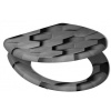 wc sedadlo schütte grey hexagons soft close