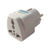 EU/UK power adapter biely