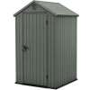KETER Domček záhradný Darwin 4 × 4 zelený, s podlahou