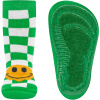 Detské protišmykové ponožky Ewers Stoppersocken SoftStep Karo/Smile - irish green 19-20