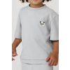 Tričko pre bábätko Donsje Jarne T-shirt Panda 4081803.68.92 modrá 92