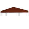 Strieška na altánok 310 g/m² 3x3 m, tehlovo červená-ForU-46622