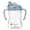 b.box Hrnček s náustkom 4m+ - světlo modrý 240 ml