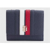 Peňaženka - Tommy Hilfiger Navy Blue TH Element Med for Corp - ženský produkt (Portfólio červenej kože s krabicou na peňaženky)