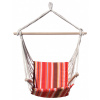Dimenza Vyztužená houpačka DALIAN Barva: červená s pruhy