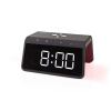 Budík digitálny s bezdrôtovou nabíjačkou NEDIS WCACQ30BK BLACK