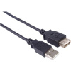 PremiumCord USB 2.0 predlžovací kábel 5m čierny kupaa5bk