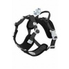 Postroj Hurtta Weekend Warrior II ECO čierny 65-80