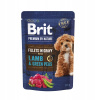 Brit Premium Adult Dog Fillets Gravy Lamb&Green Peas 85g