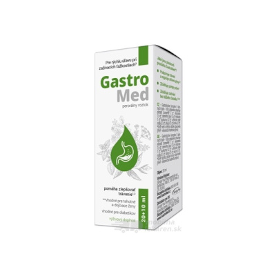 GastroMed perorálny roztok 20+10 (30 ml)