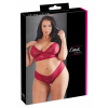 Cottelli Collection Plus Bra and Crotchless String