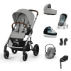 Cybex Kombinovaný kočíky Balios S Lux Set XL Varianta: stone grey