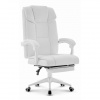 Kožené biele kancelárske kreslo HELLS Chair HC- 1029, HC__5905496912804