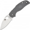 Spyderco C123PGY Sage 5 Lightweight vreckový nôž 7,6 cm, Satin, šedá, FRN