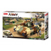 Sluban Stavebnica ARMY WW2 M38-B0859 Maskovaný stredný tank 2v1