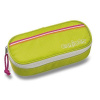 CARIOCA Fluo, puzdro na perá a ceruzky, jednozipsové, prázdne, 23x10x5cm, zelené