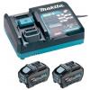 Makita 1911V6-0 súprava Li-ion XGT 40V 2xBL4050F+1xDC40RA