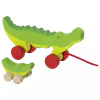 Goki Goki Ťahací krokodíl s mláďaťom