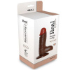 Vibrátor-REALISTIC VIBRATOR REAL RAPTURE BROWN 6